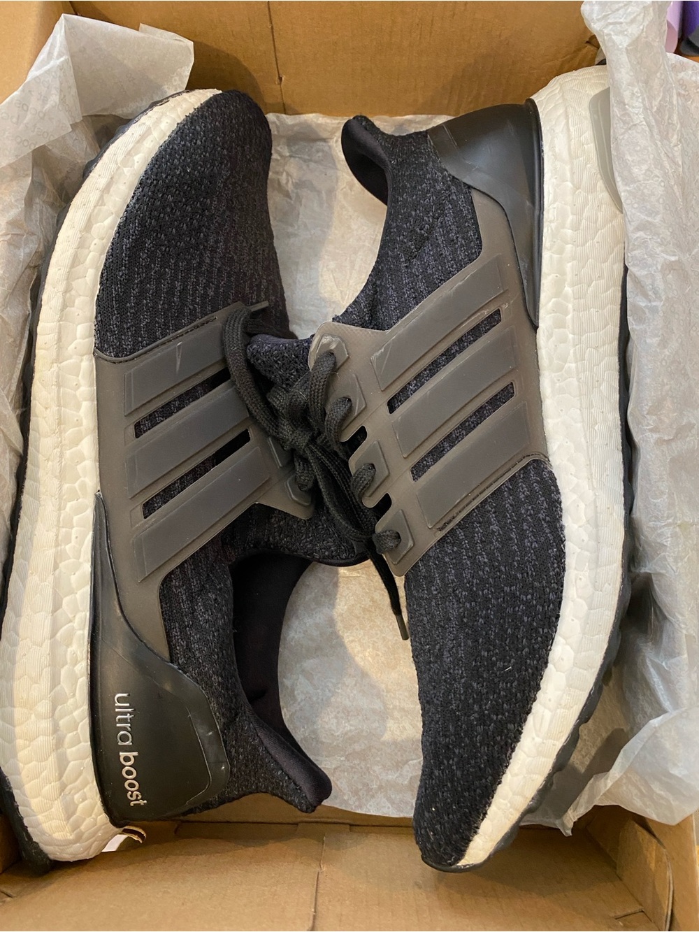 Ultraboost 3.0 black size 11 men’s BA8842